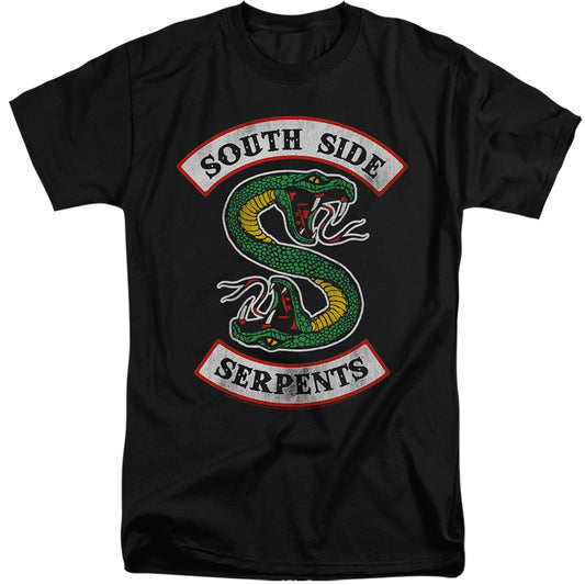 RIVERDALE : SOUTH SIDE SERPENT ADULT TALL FIT SHORT SLEEVE Black 2X