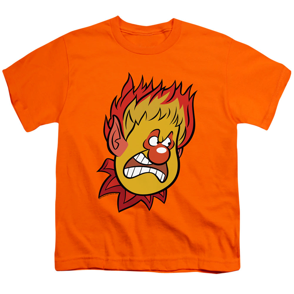 THE YEAR WITHOUT A SANTA CLAUS : HEAT MISER YOUTH SHORT SLEEVE Orange XS