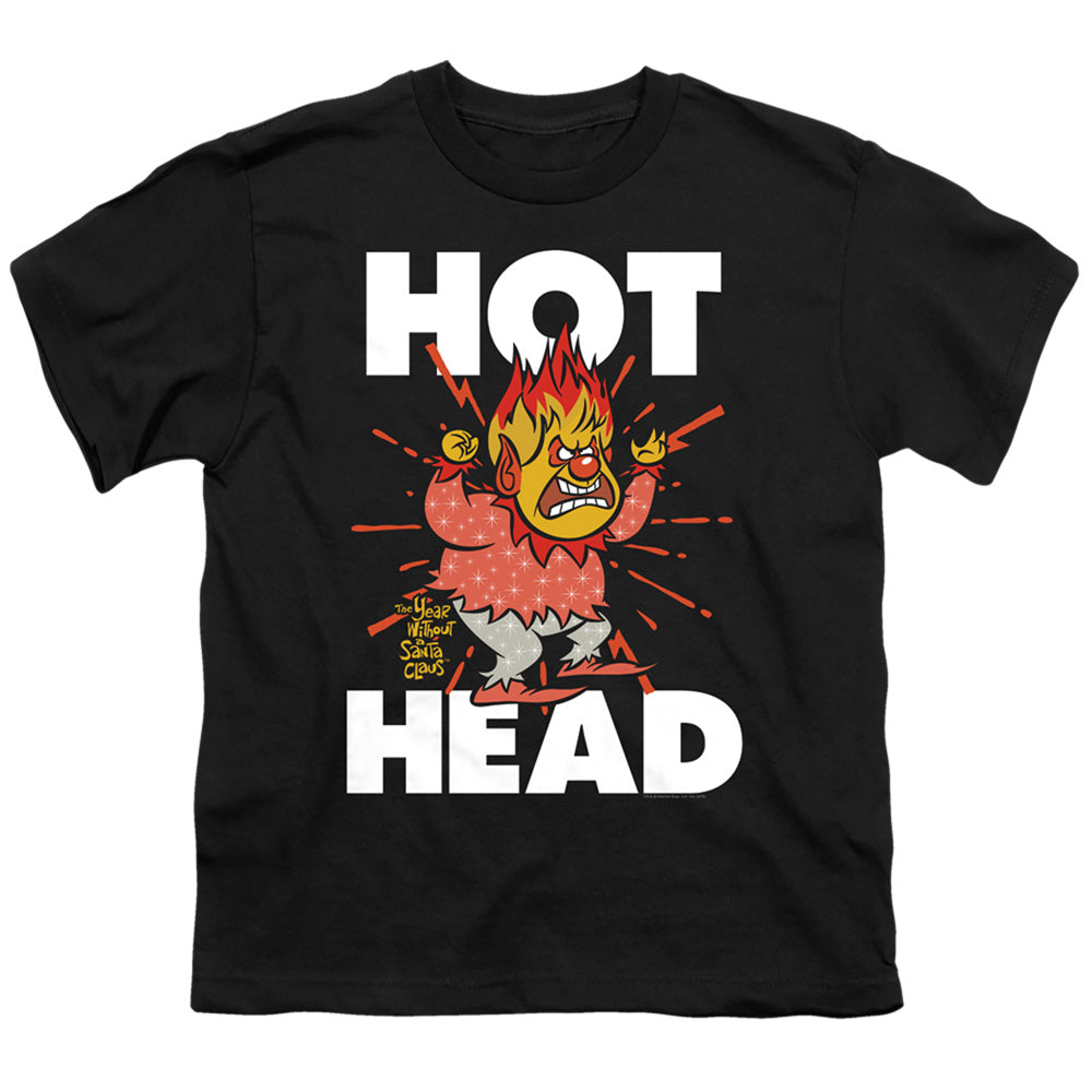 THE YEAR WITHOUT A SANTA CLAUS : HOT HEAD S\S YOUTH 18\1 Black XS