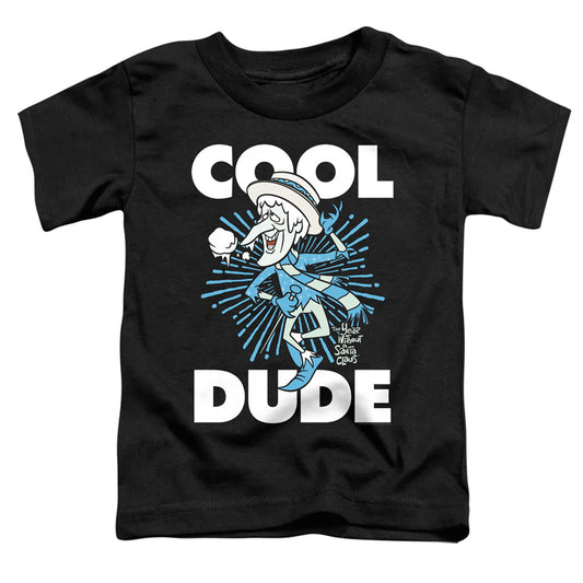 THE YEAR WITHOUT A SANTA CLAUS : COOL DUDE S\S TODDLER TEE Black LG (4T)