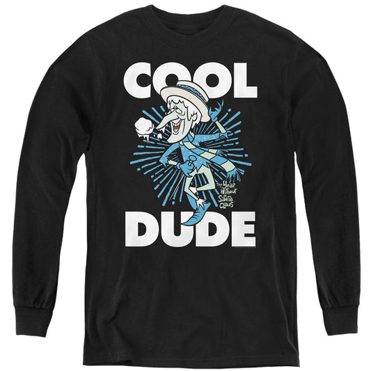 THE YEAR WITHOUT A SANTA CLAUS : COOL DUDE L\S YOUTH Black SM