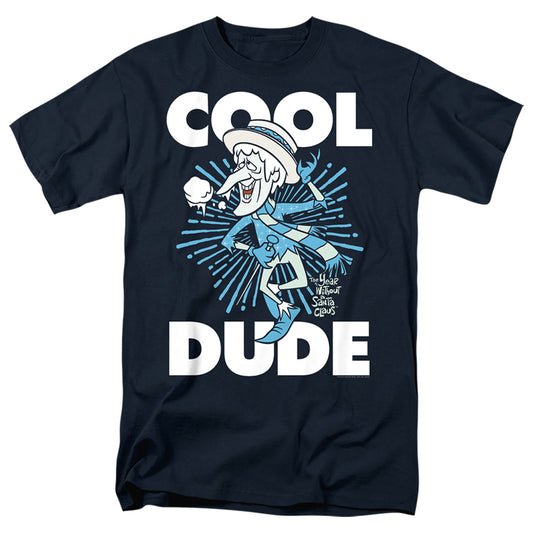 THE YEAR WITHOUT A SANTA CLAUS : COOL DUDE S\S ADULT 18\1 Navy 2X