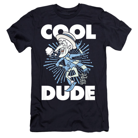 THE YEAR WITHOUT A SANTA CLAUS : COOL DUDE  PREMIUM CANVAS ADULT SLIM FIT 30\1 Navy MD