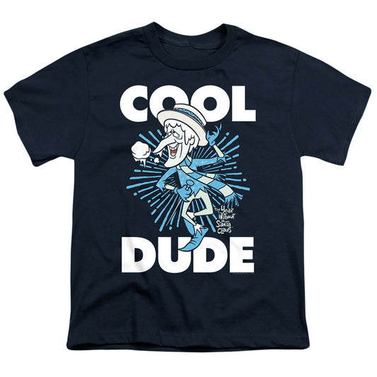 THE YEAR WITHOUT A SANTA CLAUS : COOL DUDE S\S YOUTH 18\1 Navy SM