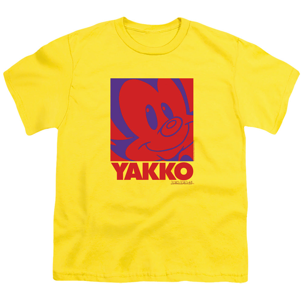 ANIMANIACS : POP YAKKO YOUTH SHORT SLEEVE Yellow XS