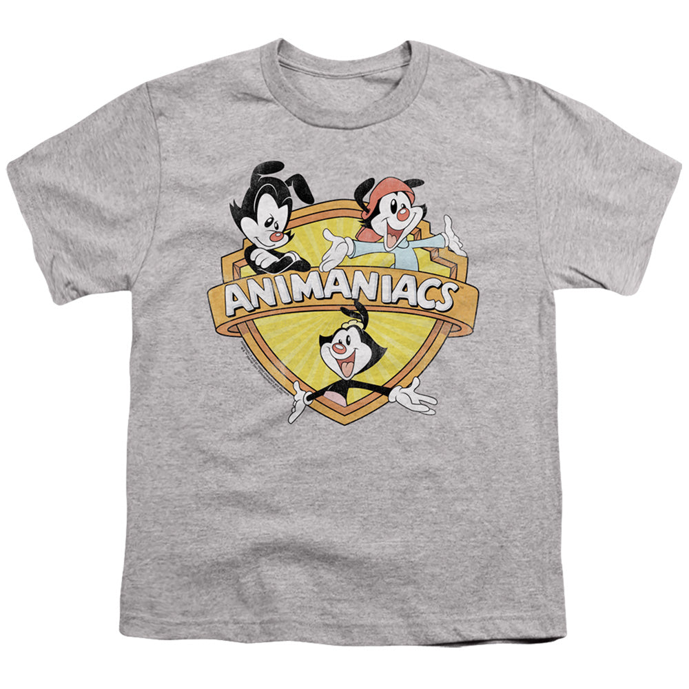 ANIMANIACS : SHIELDED ANIMANIACS S\S YOUTH 18\1 Athletic Heather XL