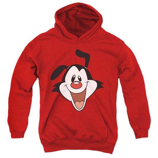 ANIMANIACS : YAKKO HEAD YOUTH PULL OVER HOODIE Red XL