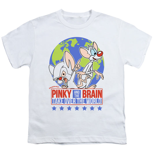 PINKY AND THE BRAIN : CAMPAIGN S\S YOUTH 18\1 White SM