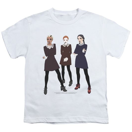CHILLING ADVENTURES OF SABRINA : WEIRD S\S YOUTH 18\1 White XL
