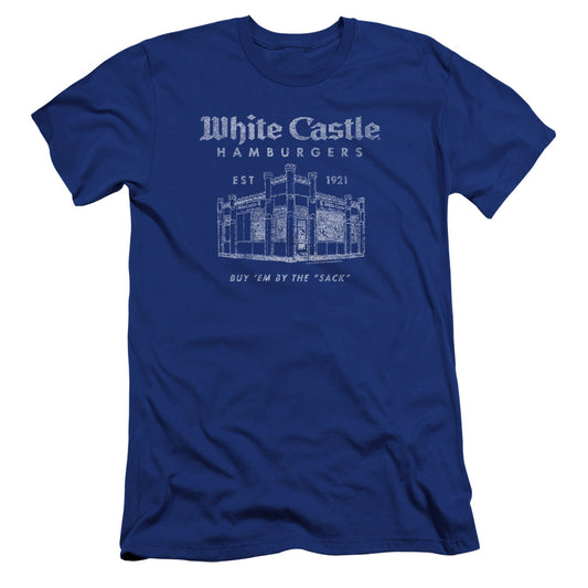 WHITE CASTLE : BY THE SACK PREMIUM CANVAS ADULT SLIM FIT 30\1 Royal Blue MD