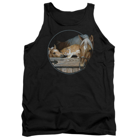 WILD WINGS : EVERYONE LOVES KITTY ADULT TANK Black MD