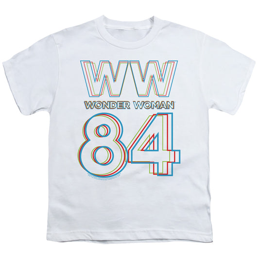 WONDER WOMAN 84 : 3D HYPE LOGO S\S YOUTH 18\1 White MD
