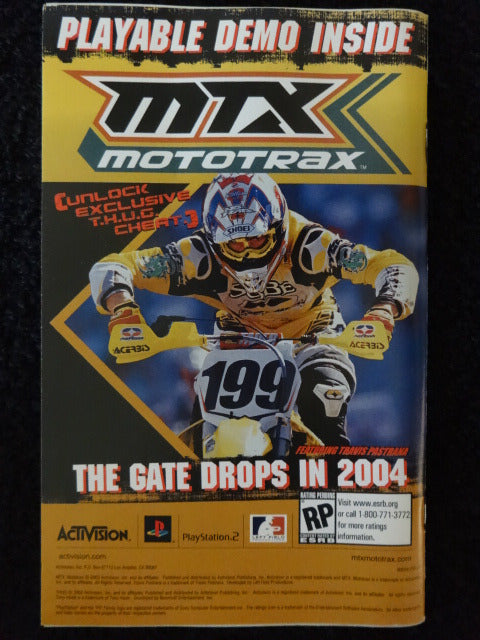 MTX Mototrax para Playstation 2 (2004)
