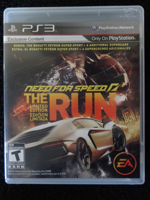 Need for Speed The Run Sony PlayStation 3