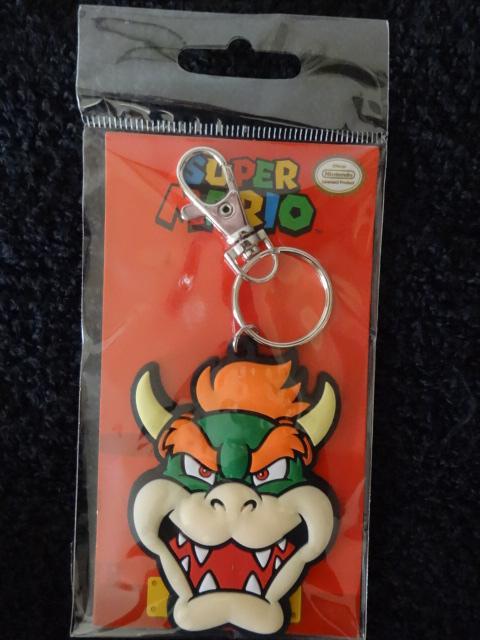 Bowser Soft Touch Keychain