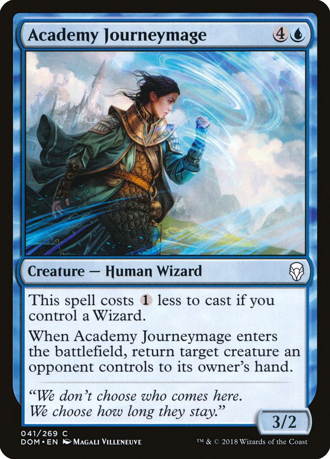 Academy Journeymage Magic The Gathering Dominaria dom-41