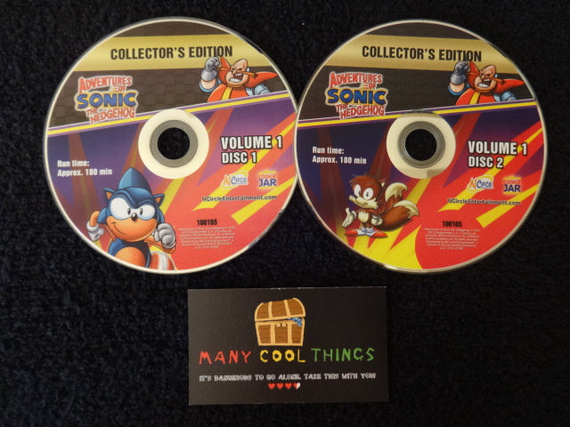 Adventures of Sonic The Hedgehog Volume 1 DVD