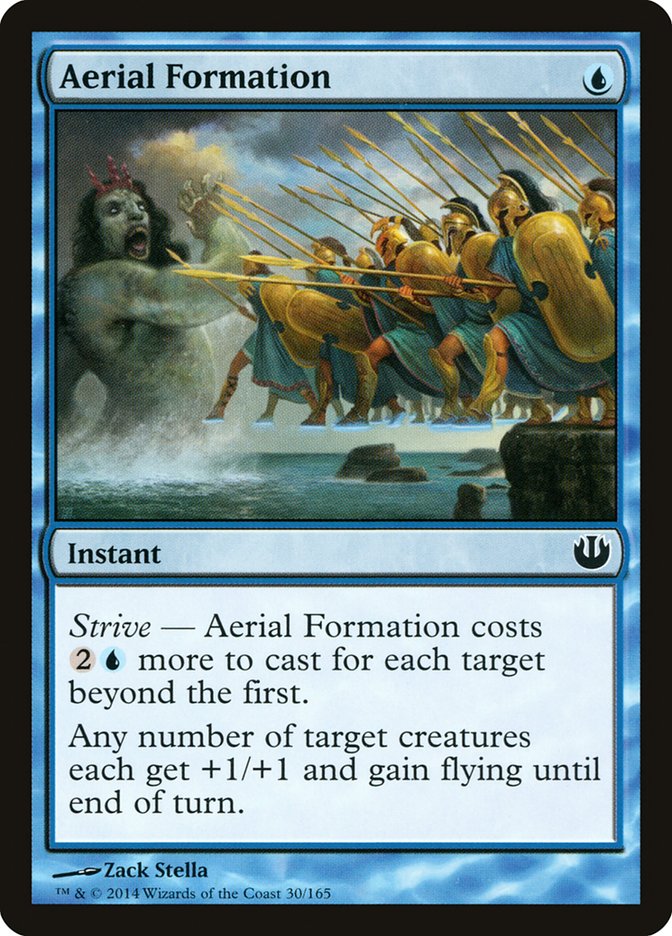 Aerial Formation Magic The Gathering Journey Into Nyx