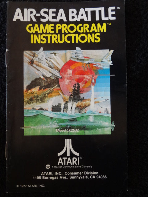 Air Sea Battle Atari 2600
