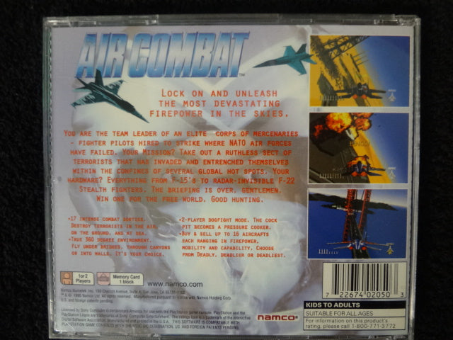 Air Combat Sony PlayStation