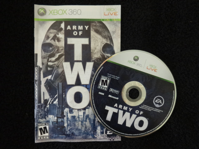 Army Of Two Microsoft Xbox 360