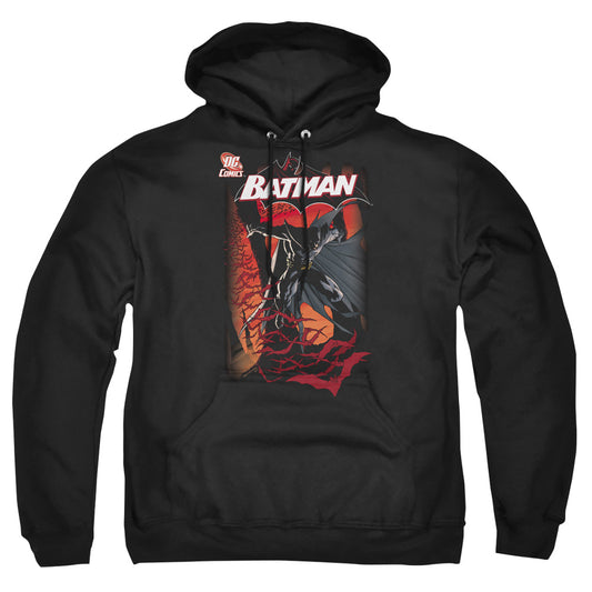 BATMAN : #655 COVER ADULT PULL OVER HOODIE Black SM