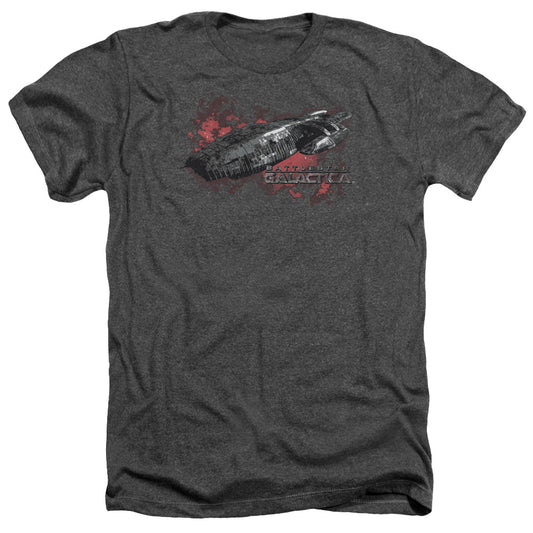 Battlestar Galactica Galactica Adult Size Heather Style T-Shirt