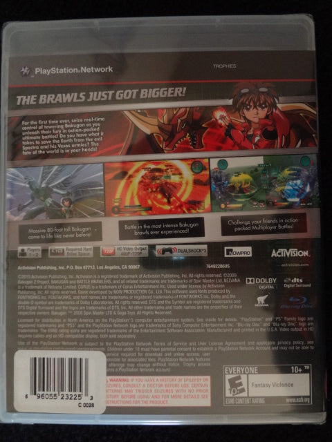 Bakugan Defender Of The Core Sony PlayStation 3