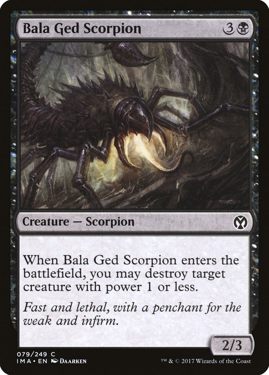 Bala Ged Scorpion Magic The Gathering Iconic Masters ima-79