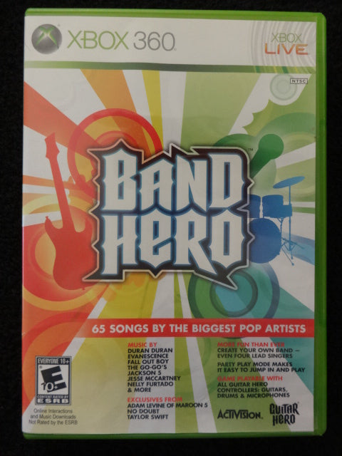 Band Hero Microsoft Xbox 360