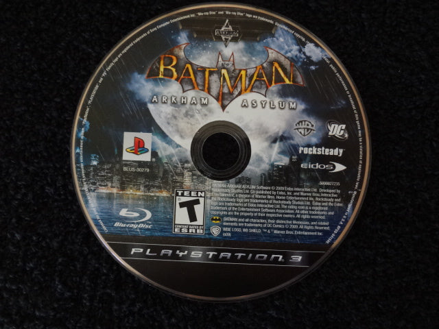 Batman Arkham Asylum Sony PlayStation 3