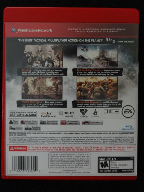 Battlefield Bad Company 2 Sony PlayStation 3