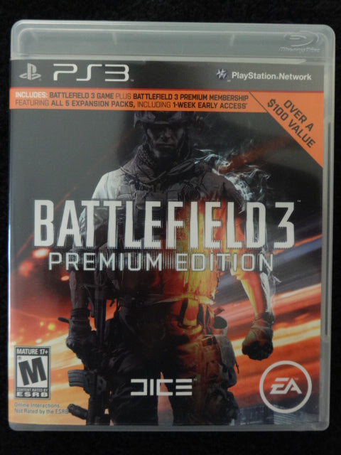Battlefield 3 Premium Edition Sony PlayStation 3