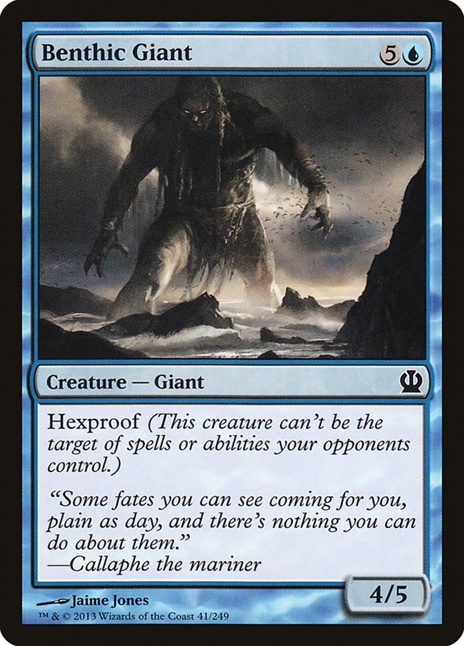 Benthic Giant Magic The Gathering Theros