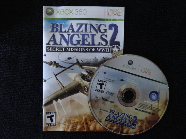 Blazing Angels 2 Secret Missions Of WWII Microsoft Xbox 360
