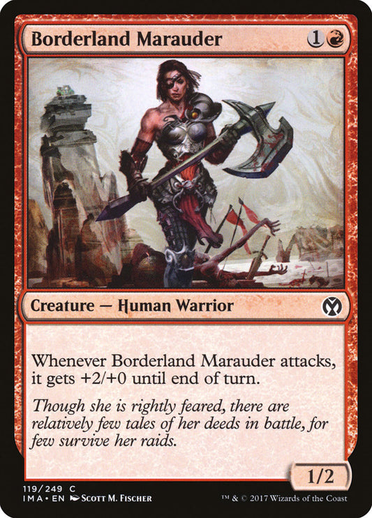 Borderland Marauder Magic The Gathering Iconic Masters ima-119