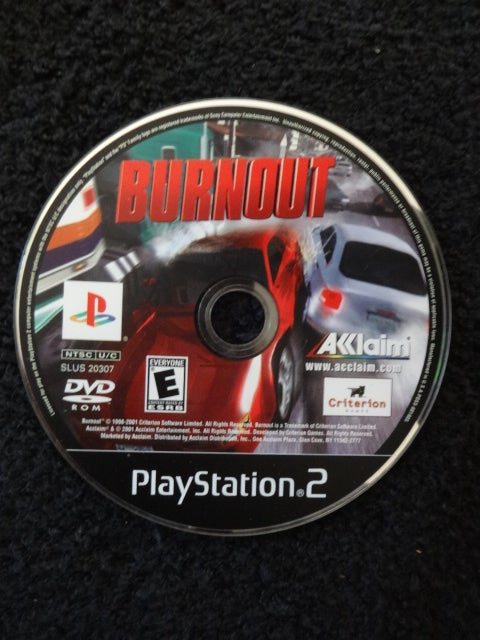 Burnout Sony PlayStation 2