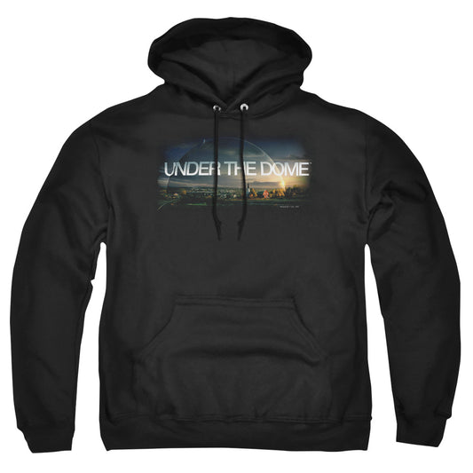 UNDER THE DOME : DOME KEY ART ADULT PULL OVER HOODIE Black 2X