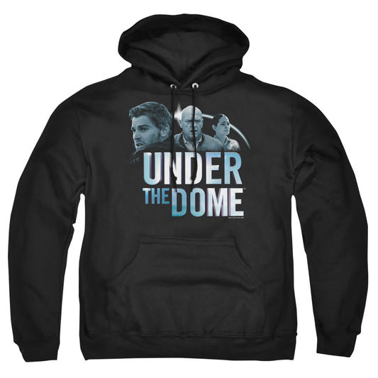 UNDER THE DOME : CHARACTER ART ADULT PULL OVER HOODIE Black 2X