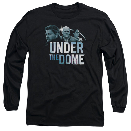 UNDER THE DOME : CHARACTER ART L\S ADULT T SHIRT 18\1 Black 2X