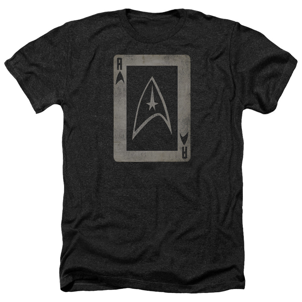 Star Trek The Original Series Ace Adult Size Heather Style T-Shirt.