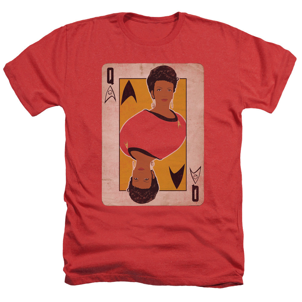 Star Trek The Original Series Queen Adult Size Heather Style T-Shirt.