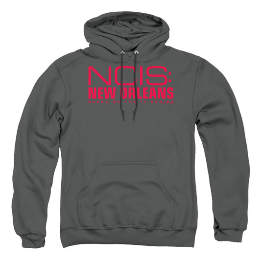 NCIS:NEW ORLEANS : LOGO ADULT PULL OVER HOODIE Charcoal 2X