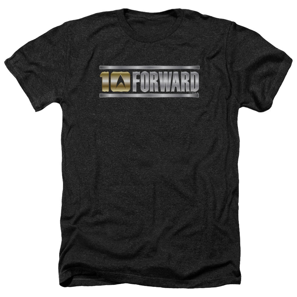 Star Trek Ten Forward Adult Size Heather Style T-Shirt.