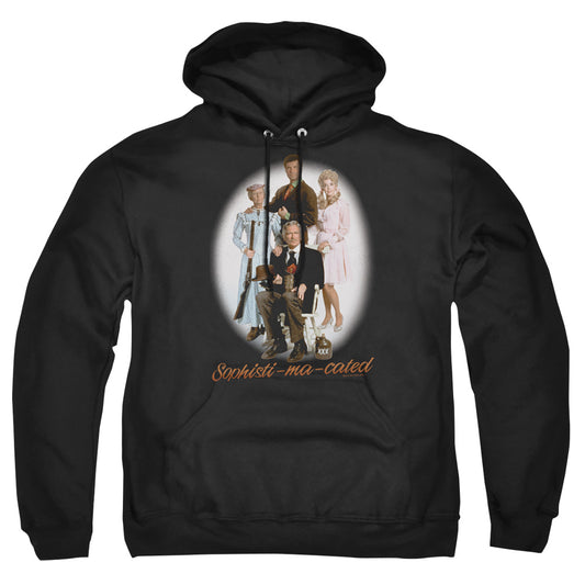 BEVERLY HILLBILLIES : SOPHISTIMACATED ADULT PULL-OVER HOODIE BLACK 5X