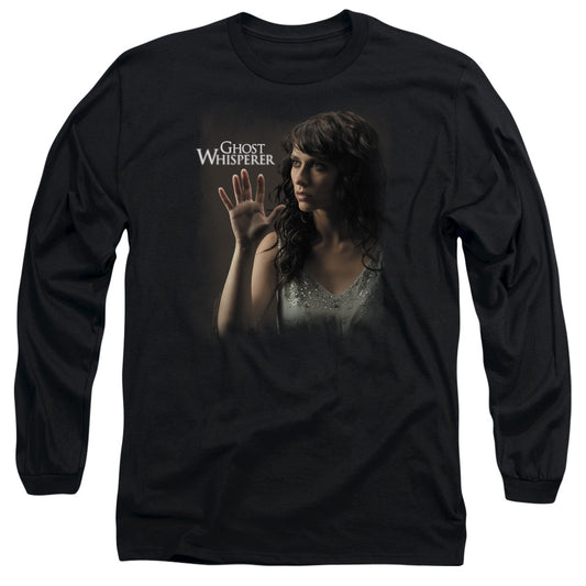 GHOST WHISPERER : ETHEREAL L\S ADULT T SHIRT 18\1 BLACK XL