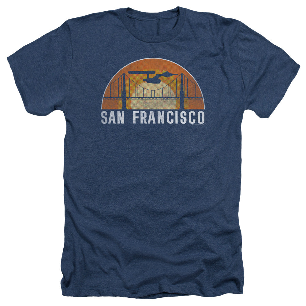 Star Trek San Francisco Trek Adult Size Heather Style T-Shirt.