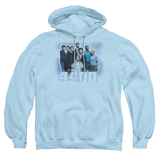 4400 : BY THE LAKE ADULT PULL-OVER HOODIE LIGHT BLUE LG