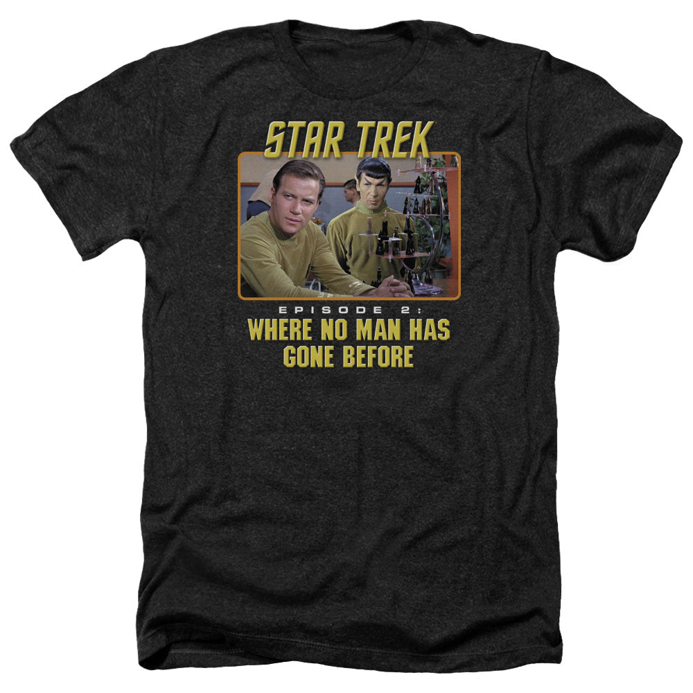 Star Trek Episode 2 Adult Size Heather Style T-Shirt.