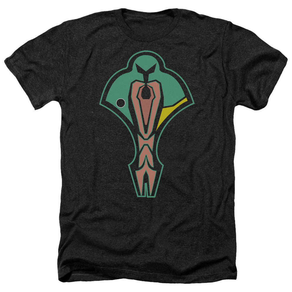 Star Trek Cardassian Logo Adult Size Heather Style T-Shirt.